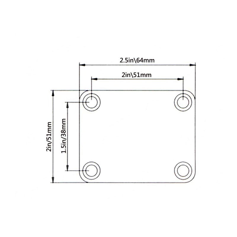 LGEGE Electric Guitar Neck Plate with Screws for Replacement Electric Guitar Part for Strat Tele Guitar Black - Image 5